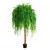 Artificial Potted Willow Tree - 6' - Green - IMAGE 2