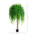 Artificial Potted Willow Tree - 6' - Green