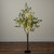 Pre-Lit Fruiting Olive Artificial Tree - 5' - Warm White LED Lights - IMAGE 3