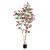 Bougainvillea Artificial Potted Tree - 8' - Pink and Green - IMAGE 2