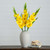Gladiolus Floral Artificial Stem Sprays - 45" - Set of 3 - Yellow - IMAGE 1