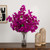 Bougainvillea Floral Artificial Arrangement with Glass Vase - 30" - Pink - IMAGE 1