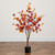 Pre-Lit Potted Artificial Eucalyptus Tree - 4’ - Warm White LED Lights - IMAGE 5