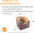 Bucket Booster Dog Car Seat - Small - Tan - IMAGE 6