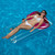 Inflatable Clear and Red Glass of Wine Swimming Pool Raft, 11-inch - IMAGE 3