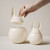 Rabbit Style Storage Canister - 8.5" - White - IMAGE 6