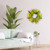 Winter Jasmine Artificial Floral Spring Wreath - 24" - Green and Yellow - IMAGE 3