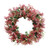 Gypsophila Floral Artificial Spring Wreath - 24" - Red - IMAGE 2
