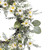 Daisy Floral Artificial Spring Wreath - 24" - White - IMAGE 4