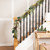 Lightly Flocked Mixed Pine and Magnolia Artificial Christmas Garland - 5.75' x 8" - Unlit - IMAGE 1