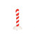Candy Cane in Snow Commercial Outdoor Decoration - 47" - IMAGE 1