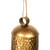 Hammered Iron Dome Bells Christmas Decorations -  Set of 3 - IMAGE 6
