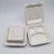 3-Compartment Hinged White Take Out Containers - 8" - 200 Count - IMAGE 2