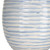 Ceramic Ribbed Table Lamp with Drum Shade - 31" - Blue - IMAGE 5