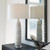 Bottled Ceramic Table Lamp with Drum Shade - 31.5" - Matte White - IMAGE 1