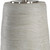 Carved Ring Ceramic Table Lamp with Drum Shade - 27.5" - Gray and Cream - IMAGE 6