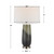Speckled Ombre Glass Base Table Lamp - 28" - IMAGE 3