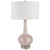 Glass Table Lamp with Crystal Foot - 29" - IMAGE 5