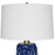 Geometric Patterned Ceramic Table Lamp - 33" - IMAGE 5