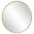 Large Round Wall Mirror - 60" - Gold - IMAGE 5