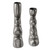 Abstract Style Ceramic Vases - 14" - Nickel Finish - Set of 2 - IMAGE 6