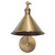 1 Light Brass Finish Adjustable Wall Sconce - 28" - IMAGE 2