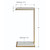 Square Marble End Drink Table - 20" - White