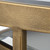 Open Frame Nesting Tables - 23.75" - Gold Finish - Set of 2