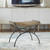 Small Rectangular Seagrass Bench - 26.25" - IMAGE 1