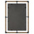 Beveled Wrapped Rope Wall Mirror - 38"