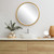 Beveled Petite Round Wall Mirror - 32" - IMAGE 1