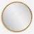 Raised Ridges Round Wall Mirror - 42" - Gold - IMAGE 2