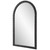 Arched Wall Mirror - 39" - Matte Black - IMAGE 4