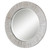 Round Framed Beveled Wall Mirror - 36" - White - IMAGE 3