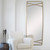 Curved Oversized Wall Mirror - 78" - Antique Gold Finish - IMAGE 4
