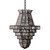Handcrafted Antiqued Glass Hanging Pendant Ceiling Light Fixture - 36" - IMAGE 2