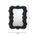 Abstract Beaded Frame Wall Mirror - 36" - IMAGE 3