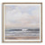 Square Coastal Waves Framed Wall Art - 40.75" X 40.75" - IMAGE 2