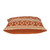 Tribal Square Throw Pillow - 18" - Orange and Beige - IMAGE 3