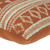 Tribal Square Throw Pillow - 18" - Orange and Beige - IMAGE 4