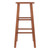 Bar Stool with Squared Legs - 29" - Teak Finish - IMAGE 3