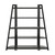 3-Piece Wooden 5-Tier A-Frame Ladder Shelves - 58" - Black - IMAGE 4