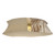Square Lumbar Throw Pillow - 20" - Beige and Gold - IMAGE 3