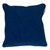 Square Geometric Cotton Throw Pillow - 20" - Blue and White - IMAGE 2