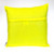 Solid Square Throw Pillow - 16" - Yellow - IMAGE 2