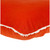 Solid Square Throw Pillow - 16" - Orange - IMAGE 4