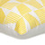Geometric Square Throw Pillow - 18" - Yellow and White - IMAGE 4