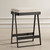 Curved Base Counter Stool - 26" - Black and Cream - IMAGE 2