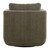 Rounded Frame Hidden Swivel Chair - 32" - Gray - IMAGE 6