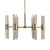12-Light Ceiling Chandelier with Cut-Out Shade - 31" - Gold - IMAGE 6